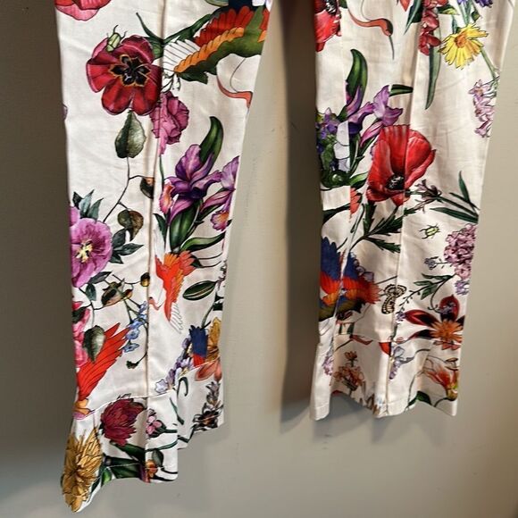 CAMBIO FLORENCE FLORAL PRINT PANT 8 - Picture 4 of 9